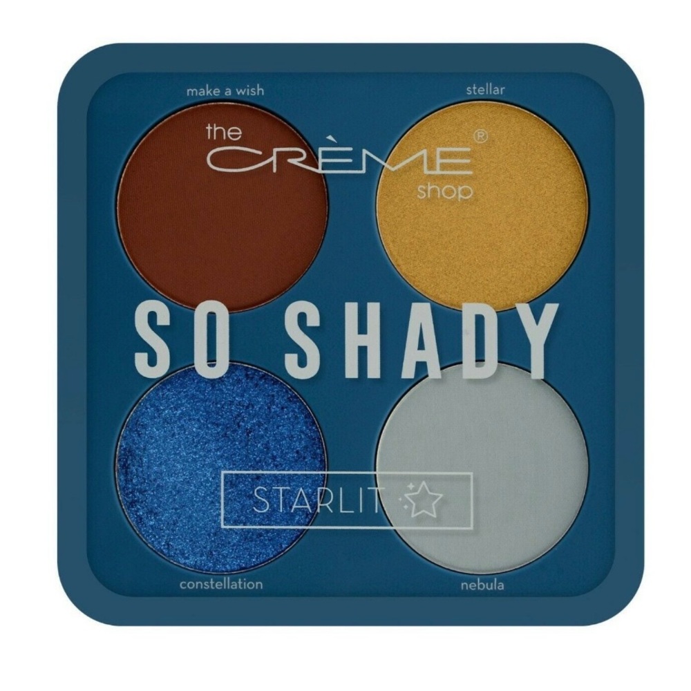 New The Crème Shop SO SHADY Eyeshadow Palette STARLIT